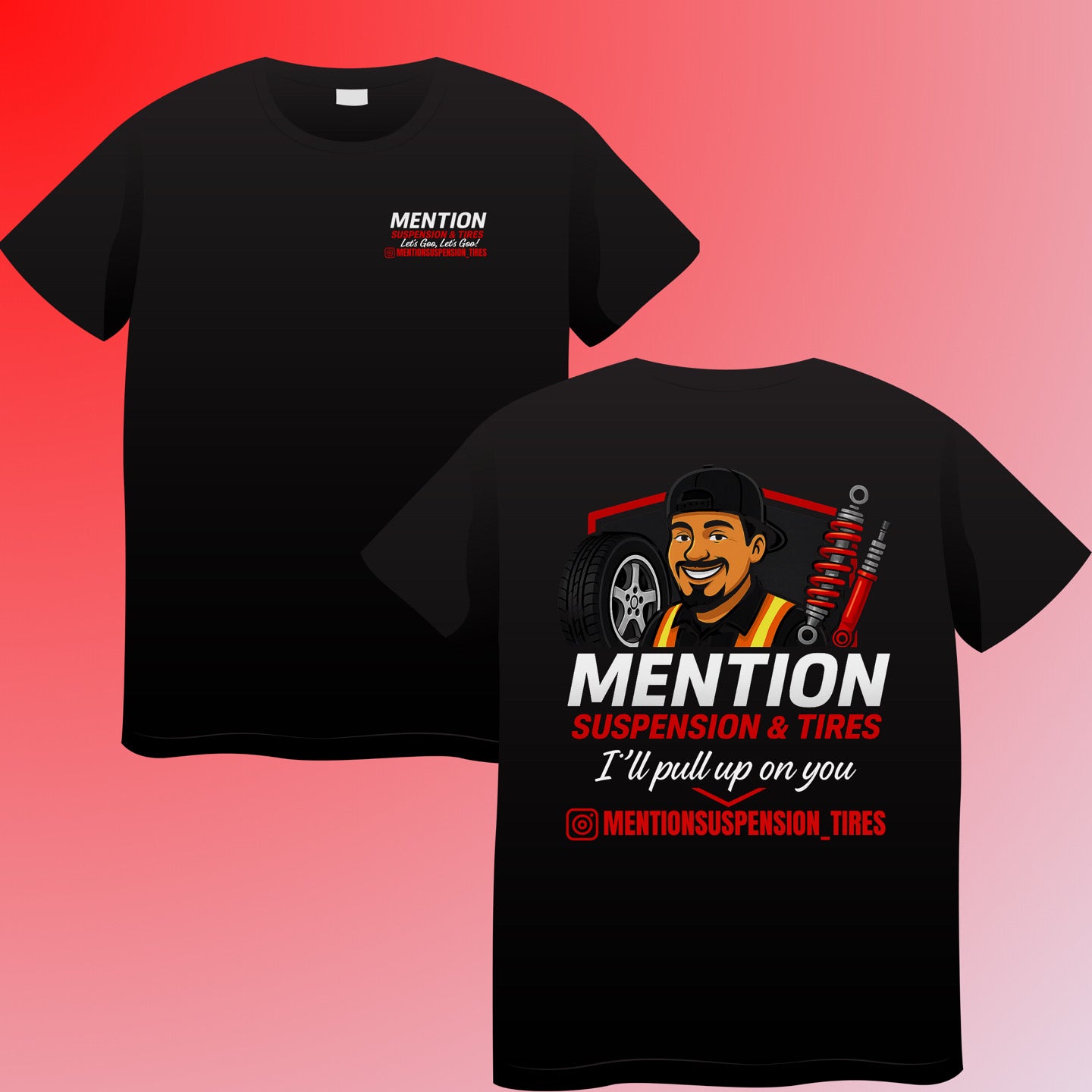 Mention Suspension Supporter Tee